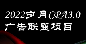 岁月CPA-3.0广告联盟项目：日收入单机200+，放大操作，收益无上限【外面卖1280】-打鱼晒网学习库 - 实用知识干货分享，轻量碎片化学习首选